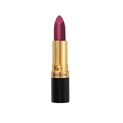 REVLON Super Lustrous Lipstick, Plum Velour, Shine Finish REVLON