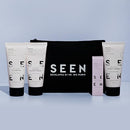 SEEN Curly On The Go Kit, Fragrance Free - Non-Comedogenic & Safe for Sensitive Skin - Curl-Defining Styling Hair Bundle - Anti Frizz - Heat Protectant Infinity Warehouse