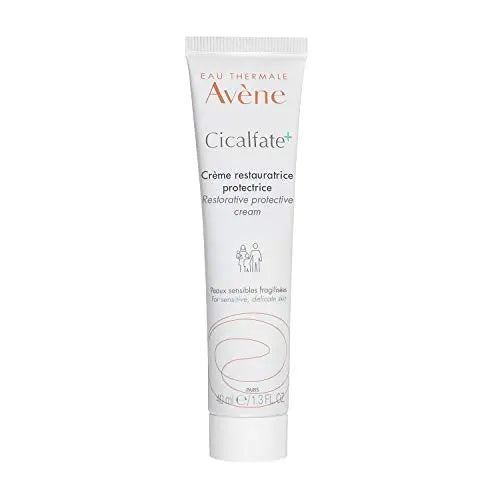 Eau Thermale Avene Cicalfate+ Restorative Protective Cream, wound care, reduce appearance of scars, doctor recommended, zinc oxide, tube, 1.3 fl. oz. Eau Thermale Avène