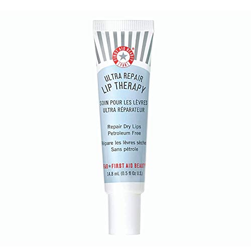 First Aid Beauty Ultra Repair Lip Therapy – Semi-Matte Lip Moisturizer for Dry, Chapped Lips – .5 oz First Aid Beauty