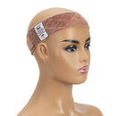 GEX Wig Grip Band Adjustable Wig Comfort Band with Adjustable Hook and Loop Fastener Non Slip Breathable Thin Head Hair Band to Keep Wig Secured and Prevent Headaches (Tan) gexworldwide