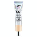 IT Cosmetics Your Skin But Better CC+ Cream Travel Size, Light (W) - Color Correcting Cream, Full-Coverage Foundation, Hydrating Serum & SPF 50+ Sunscreen - Natural Finish - 0.406 fl oz It Cosmetics