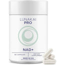 Lunakai PRO USA Made Dual-Pathway NAD+ Formula with NR & Resveratrol – Natural NAD Supplement for Women & Men – Healthy Aging & Cellular Health Support, 60ct Infinity Warehouse