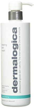 Dermalogica Clearing Skin Wash (16.9 Fl Oz) Anti-Aging Acne Face Wash - Natural Breakout Clearing Foam with Salicylic Acid and Tea Tree Oil Dermalogica
