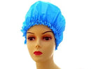 Shower Cap - Sky Blue, Vinyl material, elastic band, extra large, large, won’t fall off your head Annie