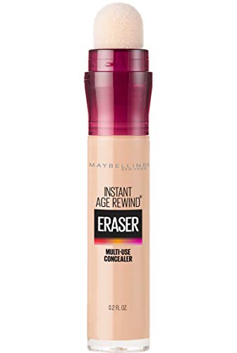 Maybelline Instant Age Rewind Eraser Dark Circles Treatment Multi-Use Concealer, 120, 1 Count (Packaging May Vary) Maybelline New York