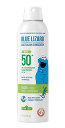 BLUE LIZARD Mineral Sunscreen Kids SPF 50+ Spray, 5 Fl Oz BLUE LIZARD