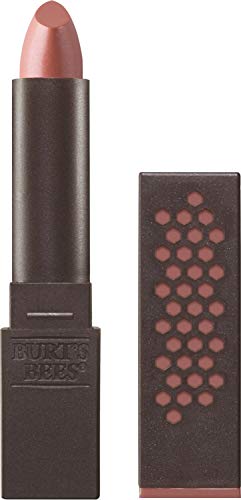 Burts Bees 100% Natural Glossy Lipstick, Peony Dew - 1 Tube Burt's Bees