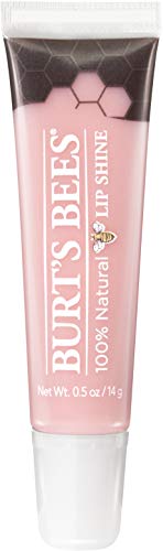 Lip Balm Stocking Stuffer, Burt's Bees Lip Shine Holiday Gift for Women, 100% Natural Makeup, Whisper Burt's Bees