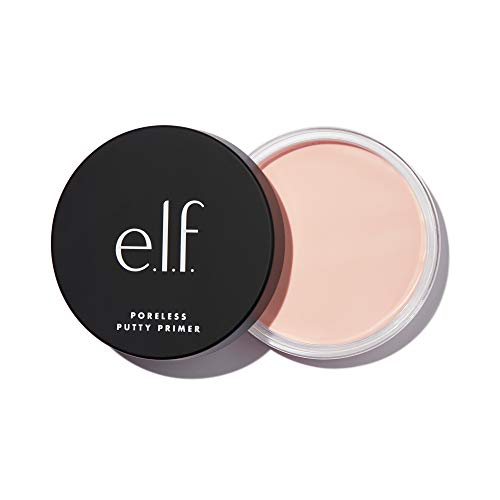 e.l.f. Poreless Putty Primer, Silky, Skin-Perfecting, Lightweight, Long Lasting, Smooths, Hydrates, Minimizes Pores, Flawless Base, All-Day Wear, Flawless Finish, Ideal for All Skin Types, 0.74 Fl Oz e.l.f.