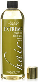 NaturOli Soap Nut / Soapberry Shampoo - Normal to Oily 16oz All Natural Hair Care. Sulfate Free EXTREME Hair is made with USDA organic soap nuts / soap berries! Gluten free. Vegan. NaturOli