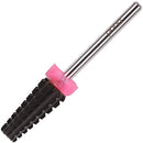 PANA Nail Carbide 5 in 1 Bit - Two Way Rotate use for Both Left and Right Handed - Fast remove Acrylic or Hard Gel - 3/32" Shank - Manicure, Nail Art, Drill Machine (Triple Coarse - 3XC, Black) PANA