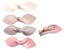 California Tot Non Slip Fully Lined Alligator Faux Leather Bow Hair Clips in Assorted Pack (Organic Set) California Tot