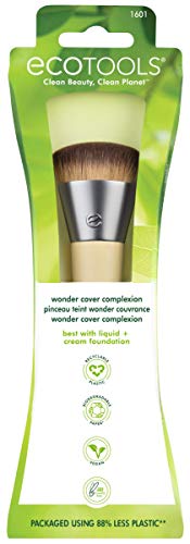 EcoTools Makeup Brush for Professional Finish, for Foundation and Pressed Powder EcoTools