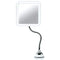 Fancii Flexible Magnifying Mirror 10X with LED Light and Gooseneck, Lighted Travel Makeup Mirror, Lock Suction, Natural Daylight LED, Cordless and Portable (Mira Plus) Fancii