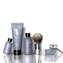 Shaving Kit for Men by Bevel - Starter Shave Kit, Includes Safety Razor, Shaving Brush, Shave Creams, Oil, Balm and 20 Blades. Clinically Tested to Help Prevent Razor Bumps Bevel