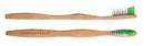 Bamboo Toothbrush - Adult - Medium Bristle - BPA Free Nylon Bristles - Eco-Friendly, Biodegradable, Compostable, Vegan by WooBamboo! Woobamboo