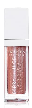 Seraphine Botanicals Berry and Juice 100% Vegan Lip Gel in Rose Currant Seraphine Botanicals