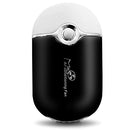 GreenLife® USB Rechargeable Portable Mini Fan Cooling Fan Bladeless Handheld Eyelash dryer Mini Handheld Fan Air Conditioning Blower for Eyelash Extension (Black) GreenLife