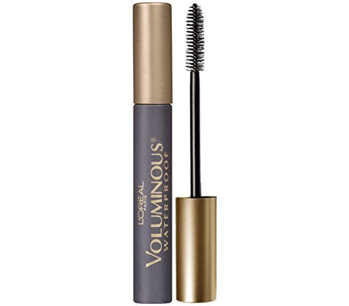 L'Oreal Paris Makeup Voluminous Original Volume Building Waterproof Mascara, Black Brown, 1 Count L'Oreal Paris