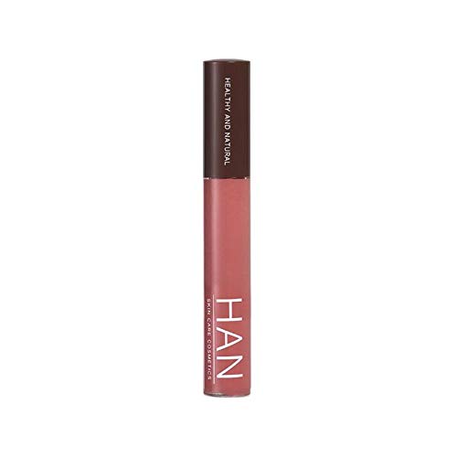 HAN Skincare Cosmetics All Natural Lip Gloss, Nude Rose HAN Store