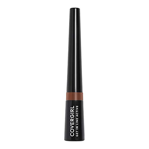 COVERGIRL Get In Line Active Eyeliner, Amber Intensity, 0.36 Ounce COVERGIRL
