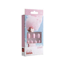 lala Nail - Press on Pedi Nail Tips-Toenail 24 Tabs (Cotton Candy) lala NAIL