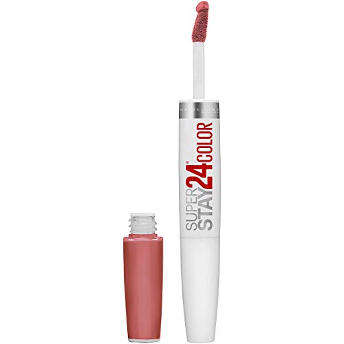 Maybelline SuperStay 24, 2-Step Liquid Lipstick, Frosted Mauve Maybelline New York