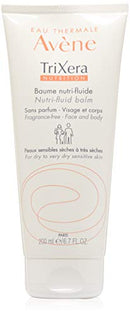 Eau Thermale Avene Trixera Nutrition Nutri-Fluid Balm, Ceramides, Very Dry, Face and Body, Alcohol-Free, 6.76 Fl Oz Eau Thermale Avène