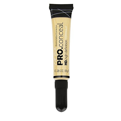 L.A. Girl Pro Conceal HD Concealer 995 Light Yellow Corrector, 1 Count L.A. Girl