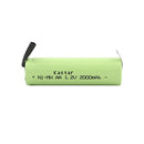 Kastar Rechargeable Shaver Battery Pack AA 1.2V 2000mAh Fits Braun, Norelco, Remington Shaver Models and Others (deatil Compatible Models Please Search The Below Description) Kastar