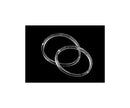 Small Hair Elastics - 15mm STRONG - REUSEABLE Clear, for Hair Ties, Braiding and Ponytails, Pack of 200 by ElasticU ElasticU