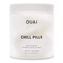 OUAI Chill Pills. Escape to Your Own Relaxing Spa with Jasmine and Rose Scented Bath Bombs. Unwind While Jojoba, Safflower and Hemp Seed Oil Improve Texture, Moisturize and Calm Skin. (6 x 1.5 oz) Ouai