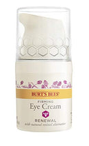 Eye Cream, Burt's Bees Retinol Alternative Moisturizer, Anti-Aging, Renewal Firming Face Care, 0.5 Ounce (Packaging May Vary) Burt's Bees