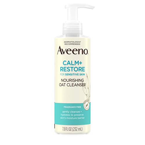 Aveeno Calm and Restore Nourishing Oat Cleanser - 7.8 fl oz Aveeno