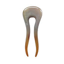 Marycrafts 2 Prongs Simple Buffalo Horn Hair Fork HairPin Hair Accessories Handmade Marycrafts