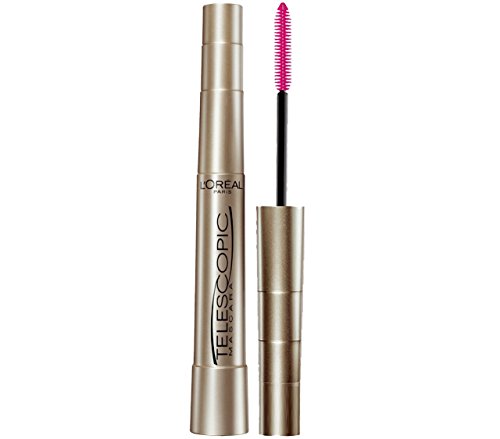 L'Oreal Paris Makeup Original Telescopic Lengthening Mascara, Black Brown, 0.27 Fl Oz (1 Count) L'Oreal Paris