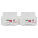 Sebamed Moisturizing Face Cream with Pump for Sensitive Skin Antioxidant pH 5.5 Vitamin E Hypoallergenic 3.4 Fluid Ounces (100mL) Ultra Hydrating Dermatologist Recommended Moisturizer (Pack of 2) SEBAMED