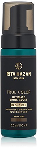 Rita Hazan Ultimate True Color Shine Gloss with New Package Design, Brown, 5 oz. Rita Hazan