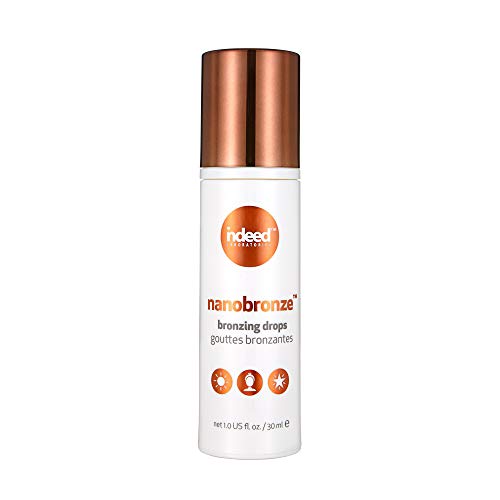 Indeed Labs Nanobronze Drops, Bronzing Drops With Hyaluronic Acid, Give Your Skin A Sun-kissed Glow, Without The Sun Or The Damage! Instantly Bronze, Blur, And Hydrate Skin With Nanobronze. 30ml INDEED