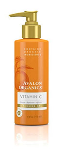 Avalon Organics Cleansing Gel with Vitamin C, 6 Oz Avalon Organics