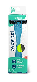 Preserve Shave 3 Razor System (Colors and Packaging Vary) Preserve
