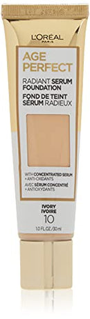 L'Oreal Paris Age Perfect Radiant Serum Foundation with SPF 50, Ivory, 1 Ounce L'Oreal Paris