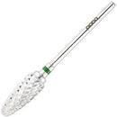 Pana 3/32" Safety Bit Nail Carbide Bit - For Electric Dremel Drill Machine (Coarse, Flame -Silver) PANA