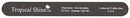 Tropical Shine Nail File Colossal Black File 100/180 (Coarse/Medium) 8 1/2 in x 1 in Large Size (707333) Tropical Shine