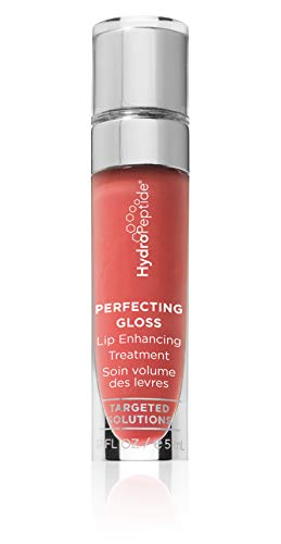 HydroPeptide Perfecting Gloss | Lip Enhancing Treatment, Long-Lasting Volume and Hydration, Beach Blush, 0.17 Ounce HydroPeptide