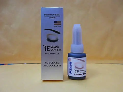 #1 PREMIUM FAST DRY Eyelash Extension Eyelash Bonding Glue Adhesive No Burning And Odorless 0.34 oz - Pharmaceutical Grade Made In USA