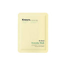 Knours Be Kind Everyday Mask (1ct) | 99% Natural Ingredients Hydrating + Soothing + Revitalizing + Relaxing Effect Facial Nourishing Sheet Mask (EWG Verified Clean Beauty) KNOURS. KNOW YOUR SKIN. PERIOD.