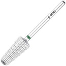 PANA Nail Carbide Volcano Bit - Two Way Rotate use for Both Left and Right Handed - Fast remove Acrylic or Hard Gel - 3/32" Shank - Manicure, Nail Art, Drill Machine (Coarse, Silver) PANA