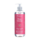 RENPURE PlantBased Organic Natural Rose Water Coconut Oil Body Wash, Sulfate Free Moisturizing Shower Gel Sensitive Skin with Pump for Women, Sandalwood, 19 Fl Oz RENPURE